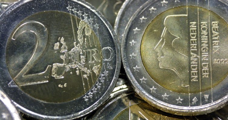 Moneda oficial de los Países Bajos